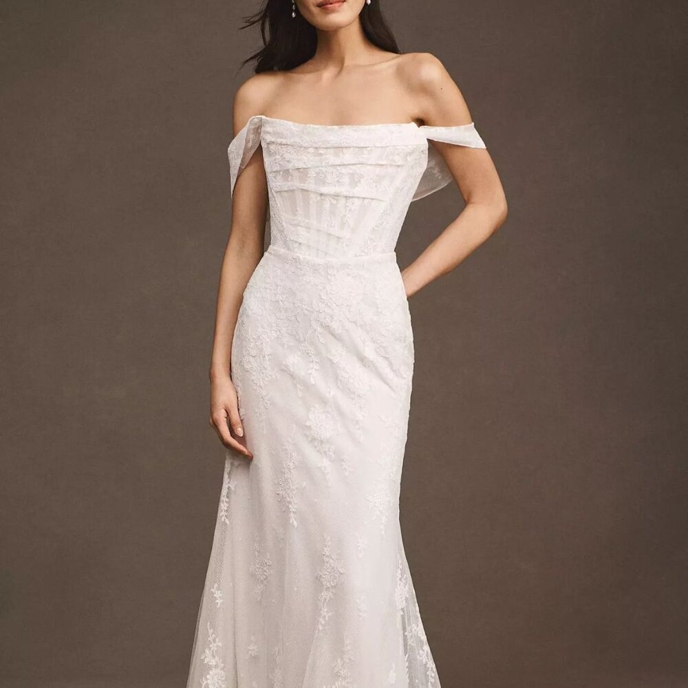Watters Emilia Wedding Gown Size 14 NEW